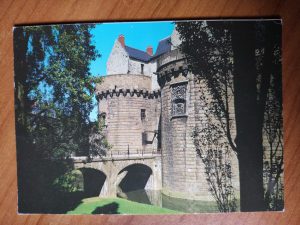 Postcard Nantes Metropole Chateau