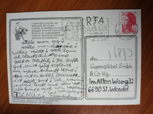 Postcard Nantes Metropole Chateau - Image 2