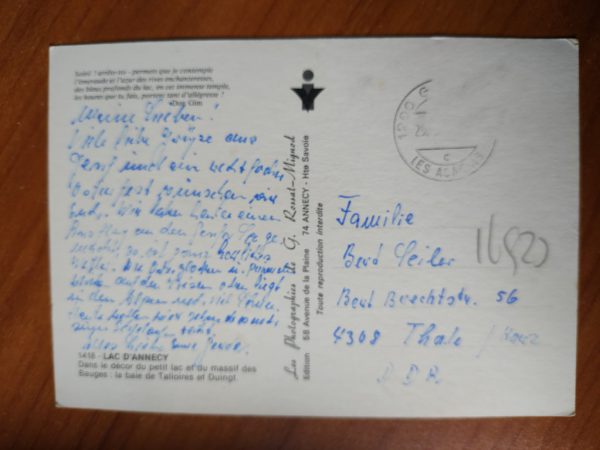 Postcard Lac de Annecy - Image 2