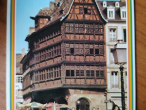 Postcard Strasbourg Maison Kammerzell