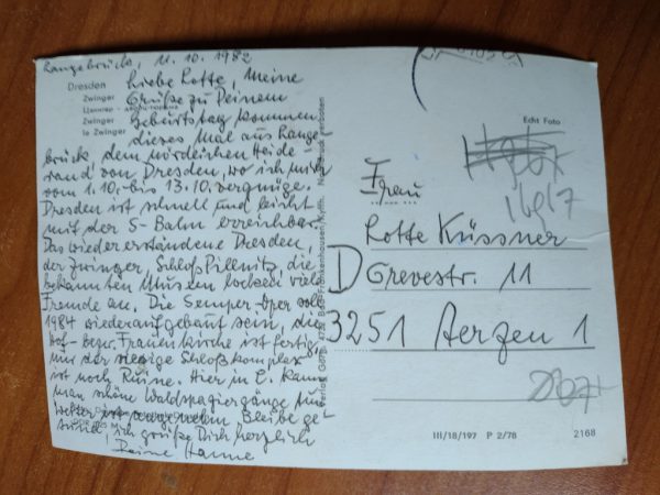 Postcard Dresden Zwinger - Image 2