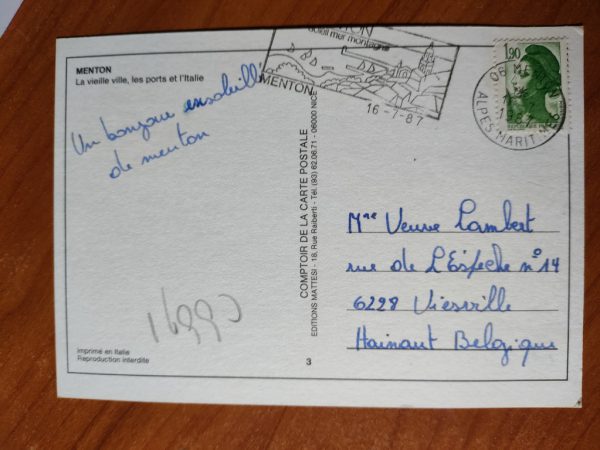 Postcard Menton - Image 2