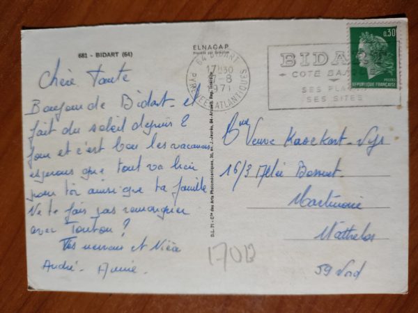 Postcard Bidart - Image 2