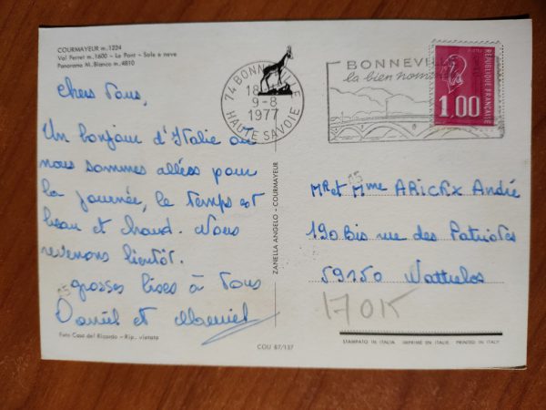 Postcard Courmayeur - Image 2