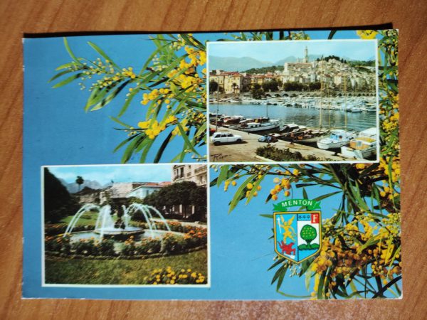 Postcard Souvenir Menton