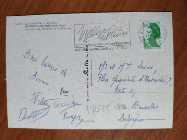Postcard Cote de Azur Varoise - Image 2