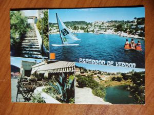 Postcard Esparron de Verdon