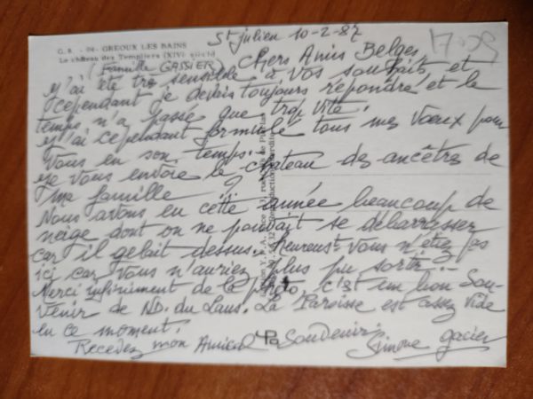 Postcard Greoux Les Bains - Image 2