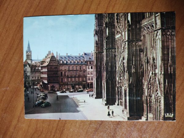 Postcard Strasbourg Cathedrale