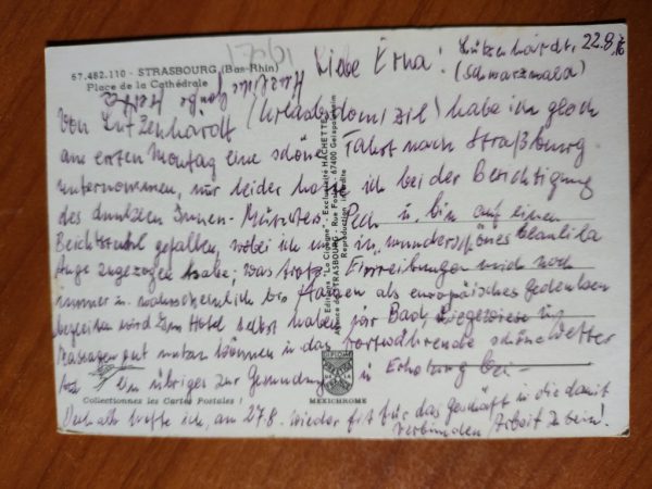 Postcard Strasbourg Cathedrale - Image 2