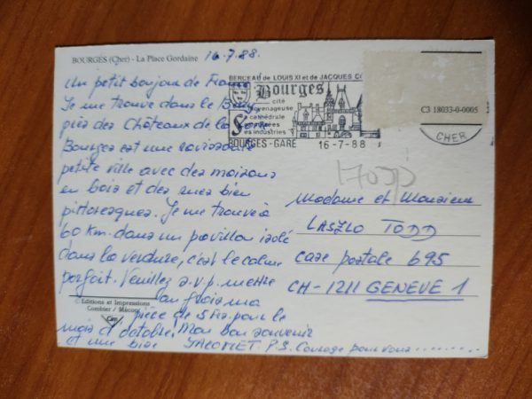 Postcard Bourges - Image 2