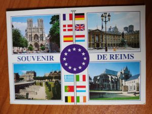 Postcard Souvenir de Reims