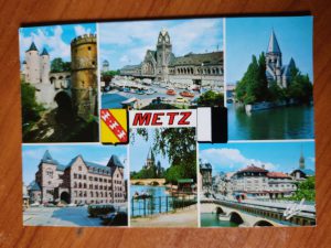 Postcard Metz 6 pictures