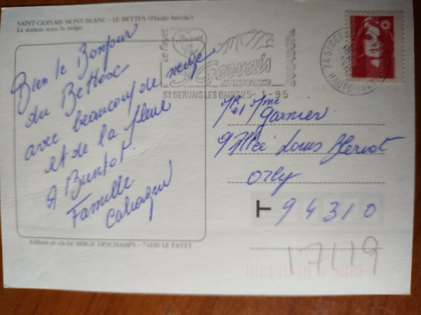 Postcard Saint Gervais - Image 2
