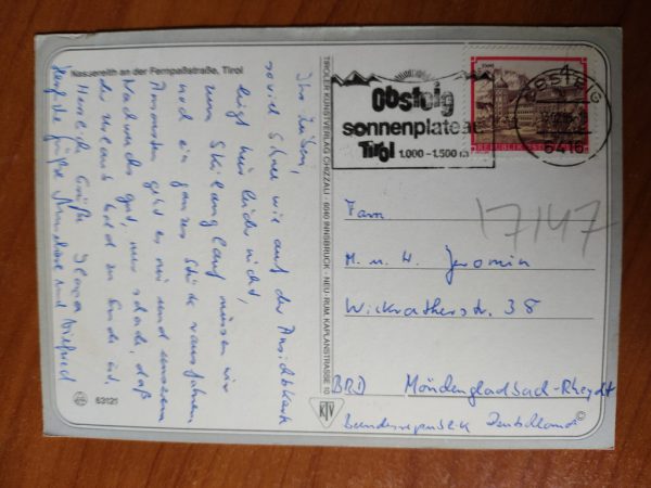 Postcard Tirol Nassereith - Image 2