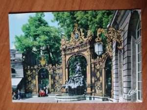 Postcard Nancy Place Stanislas