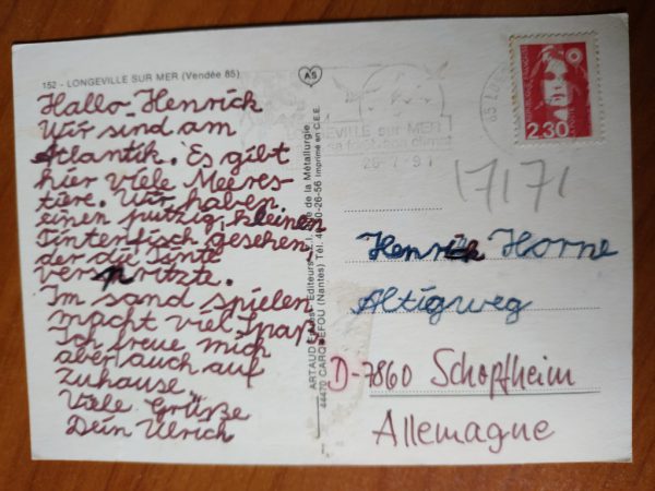Postcard Longeville Sur Mer - Image 2