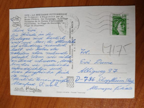 Postcard Plage de Dourweil - Image 2