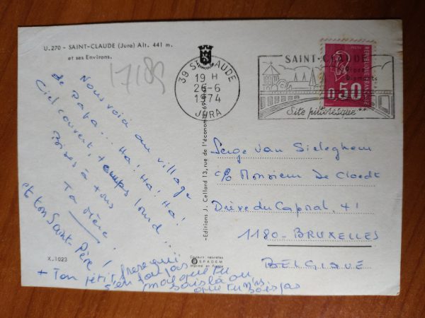 Postcard Saint Claude - Image 2