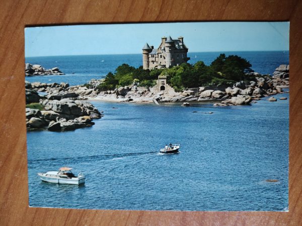 Postcard Cote Granit Rose