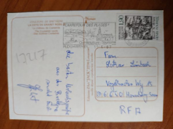Postcard Cote Granit Rose - Image 2