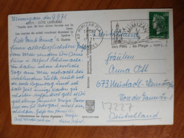 Postcard Cote Landaise - Image 2