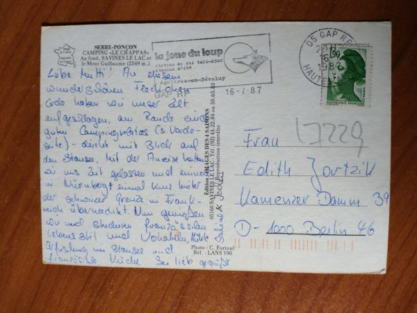 Postcard Serre Poncon - Image 2