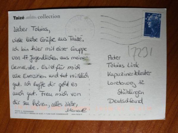 Postcard France Candlelight - Image 2