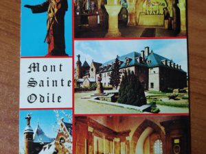Postcard Mont Sainte Odile