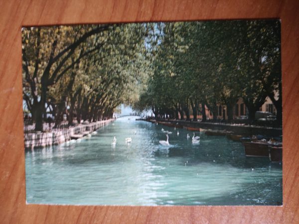 Postcard Annecy Canal