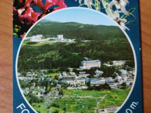 Postcard Font Romeu
