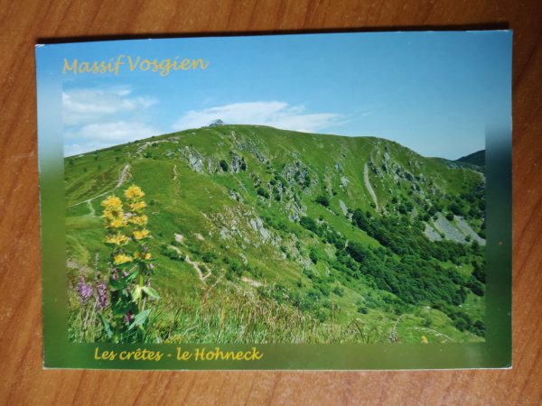 Postcard Les Cretes Massif Vosgien