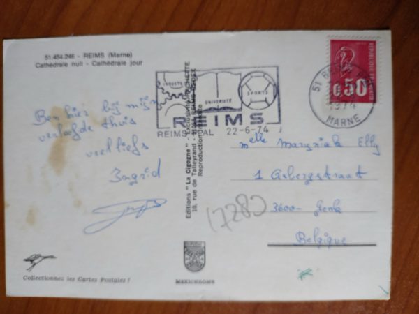 Postcard Reims Cathedrale - Image 2