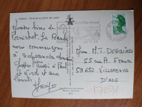 Postcard Pornic Perle Cote de Jade - Image 2