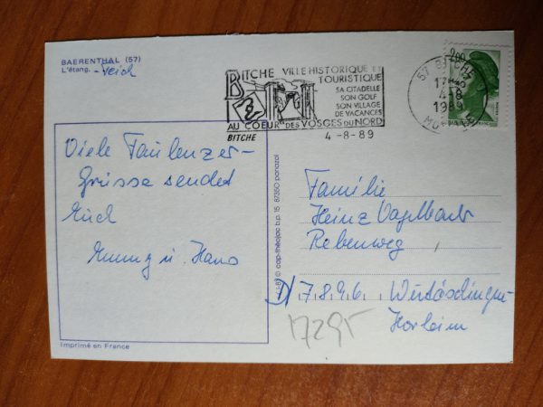 Postcard Baerenthal - Image 2