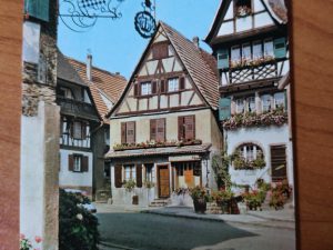 Postcard Dambach La Ville
