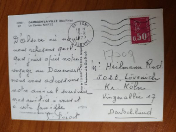 Postcard Dambach La Ville - Image 2