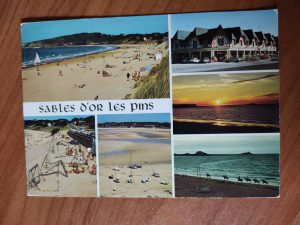 Postcard Sables de or Les Pins