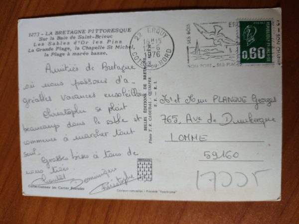 Postcard Sables de or Les Pins - Image 2