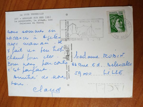 Postcard Argeles - Image 2