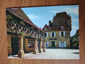 Postcard Valle de la Dordogne Domme