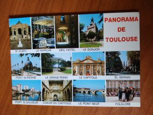 Postcard Panorama de Toulouse