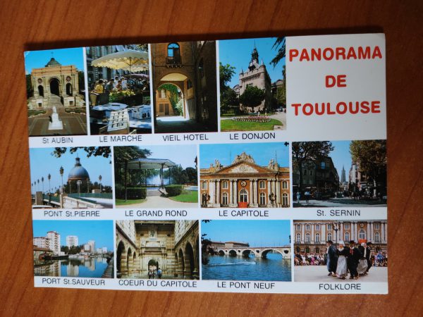 Postcard Panorama de Toulouse