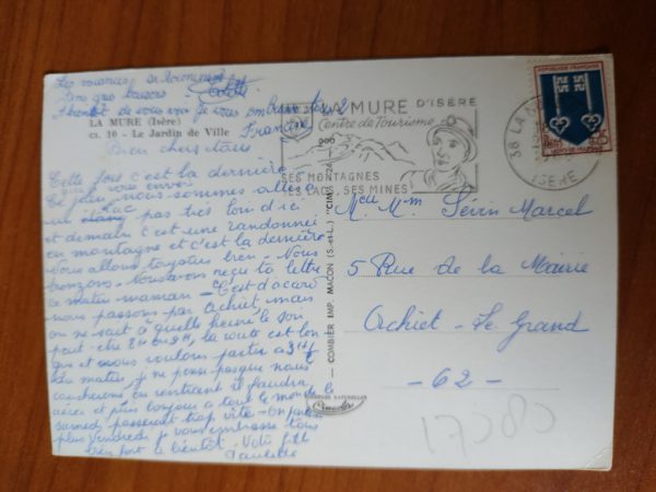 Postcard La Mure Isere - Image 2