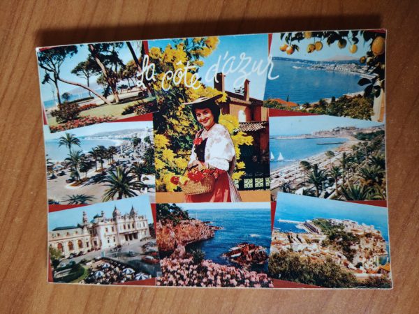 Postcard Cote de azur