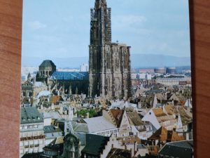 Postcard Strasbourg Cathedrale