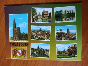 Postcard Strasbourg 7 pictures