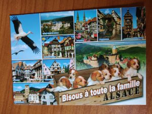 Postcard Alsace