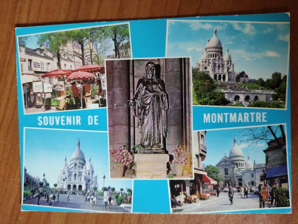 Postcard Paris Montmartre