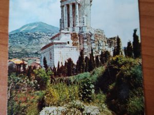 Postcard La Turbie Cote de Azur